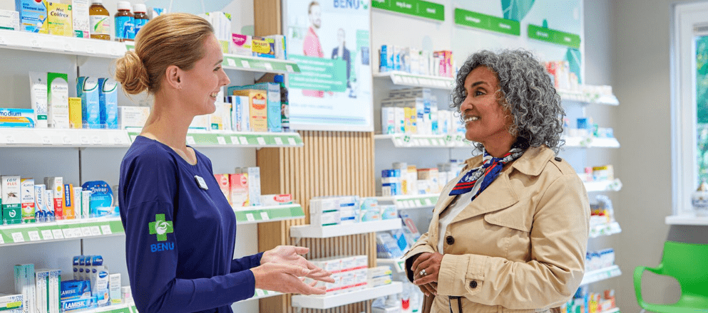 BENU apotheek met klanten